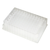 Restek 2.0mL 96-Well Plates, Non-sterile, Round Well, Round Bottom, pk.5