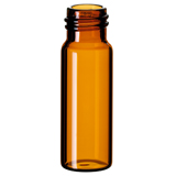 4ml Screw Vial (amber) with 13-425 Screw Neck, 45 x 14.7mm, pk.100