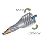 SIELC UHPLC AdvancedFitting, Stainless Steel thread with PEEK tip, pk.10