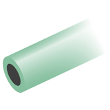 MicroTight 0.025" PEEK Tubing Sleeves for 340-380µm Tubing OD (Green), pk.10