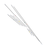 Tubing, Stainless Steel, Pre-cut, 1/16" OD x 0.13mm ID, length 130mm, ea.