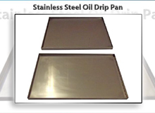 ionBench Optional stainless steel oil drip pan for BCHxxxNE78, ea.